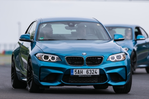 A BMW M2 Coupé a Hungaroringen mutatja meg képességeit