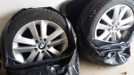 Gyári újszerű BMW BBS R17 könnyűfém garnitúra + új téli gumival