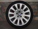 18" BMW Gyári alufelnik E60/E63/E64 245/40 ZR18-as nyári gumikkal.