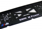 BMW M Power rendszámtábla keret